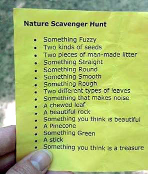 Schedule a Scavenger Hunt at McFarlane Park